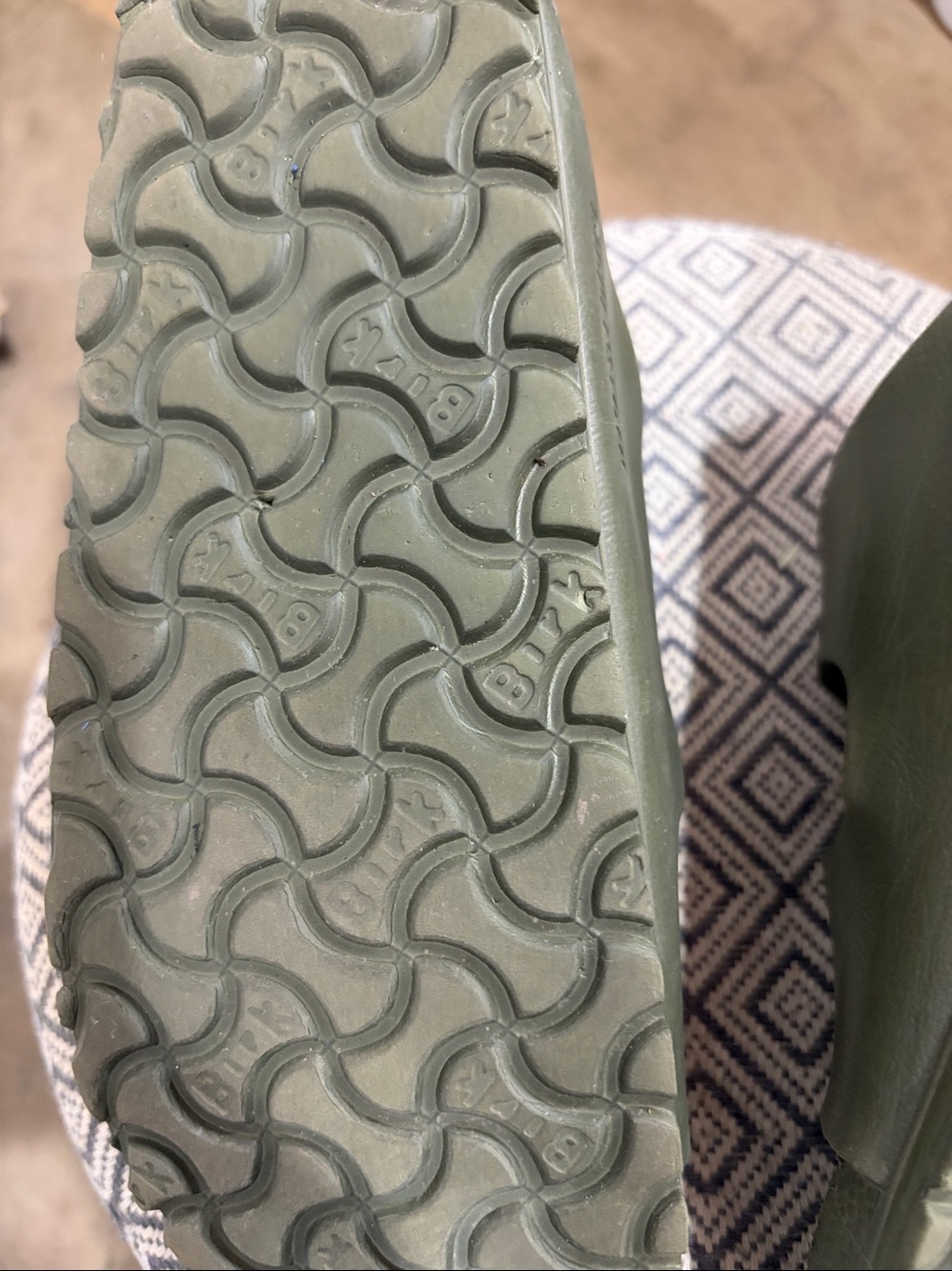 Birkenstock Arizona EVA Khaki Olive Green Sandals Womens EU 37 US 6 6.5 - Picture 7 of 8